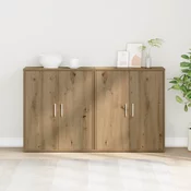 Kreveta 2 pcs Umjetnicki hrast 60 x 31 x 70 cm