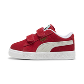 Puma Suede Classic LF V Babies Trainers, Red, Size 21, Shoes