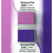 Daler Rowney Akvarelna barva Aquafine set 2 ultramarine pink/ultramarine