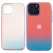 HURTEL Ovitek Aurora za iPhone 13 Pro Max z gelom, mavrično zlat