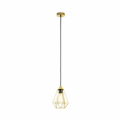 Eglo 43681 - Luster na sajli TARBES 1xE27/60W/230V precnik 17,5 cm