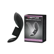 Prsten za penis Vibro, Vibrirajuci, Crni