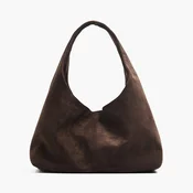 Cropp - Hobo torba - tamno braon
