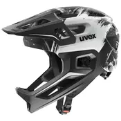 Uvex REACT JR FULLFACE, otroška kolesarska čelada, črna S414698