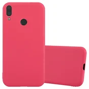 Cadorabo Cadorabo Case, združljiv s Huawei v Candy Red - Zaščitni pokrov, narejen iz fleksibilnega silikona TPU, (20571946)