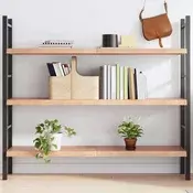Zidna polica svjetlosmeda 140x40x(2-4) cm obradena hrastovina