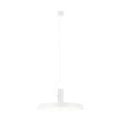 Wever & Ducré Lighting WEVER & DUCRÉ Roomor 1.0 viseča svetilka MP, bela, 4.000 K - Študija/pisarna - bela (RAL 9003), mikroprizmatična - Kovina