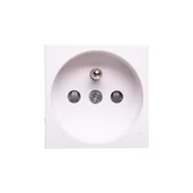 shumee KOS45 Modul - enojna vtičnica z/z roletami bela 350434