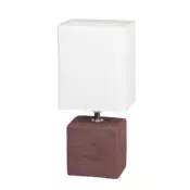 Rabalux Orlando keramicka stona lampa E14 40W wenge