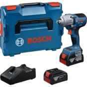 BOSCH Akumulatorski udarni vijačnik GDS18V-450P (2× 5,0 Ah, L-BOXX) 06019K4303