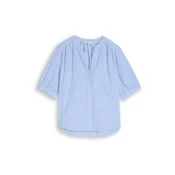 TOM TAILOR Bluza svetlo modra/bela