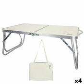 Sklopivi stol Aktive Krema 60 x 25 x 40 cm (4 kom.)