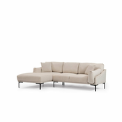 ATELIER DEL SOFA Ugaona garnitura Leo Corner Left Cream