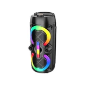 Tracer Powervox P1 TWS BT Bluetooth karaoke zvucnik 20 W, RGB – crni