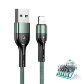 1 to 3 Usams Pletenica Kabel Za Lightning Iphone 12 13 14 1M Hiter Prenos Podatkov