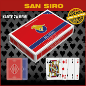 Dal Negro SAN SIRO karte za remi 100% plastika