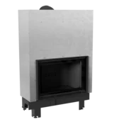 Kratki vgradni kamin MBO/G/BLACK