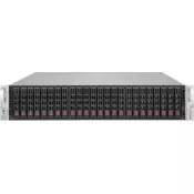 Supermicro CSE-216BE1C-R609JBOD 2U SC216B 24 DriveJBOD w/SingleExpander,Redundant600W PS