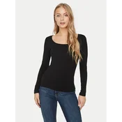 Vero Moda Bluza Maxi My 10228809 Črna Slim Fit