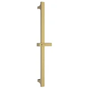 Vodilo za prho, nastavljiv nosilec, kvadratno, 680 mm, ABS/zlata mat - Zlata mat barva - Sapho - 24 - ABS/neželezno jeklo - Kvadratni - 680 - 60 - 14