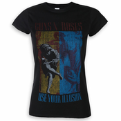 Metal ženska majica Guns N' Roses - Use Your Illusion - ROCK OFF - GNRTS51LB