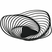 Alessi Trinity skleda 33xh8cm/inox/črna
