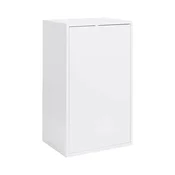 Stenski koš za perilo ReCollector Laundry Box 30 x 43 x 70 cm bela barva