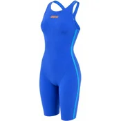 Arena powerskin veloce open back neon blaze xs - uk30