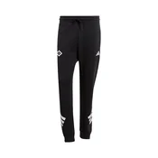 ADIDAS PERFORMANCE Sportske hlace crna / bijela