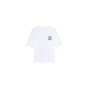 Bershka Majica bež / mornarska / črna / bela