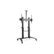 TV Cart, 70-120 140 kg max., black