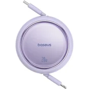 BASEUS Baseus Free2Pull - 20 W USB-C na Lightning zložljiv kabel, 1 m (vijolična)