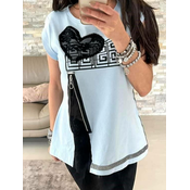 Blouse blue By o la la axp0648. R34