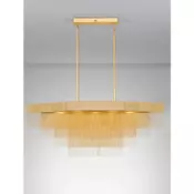 REVIA LED LUSTER ZLATNI 46W IP20 3000K NL9186997