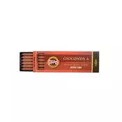 Umjetnicka kreda GIOCONDA crvenosmeda Russet sepija / 6 kom