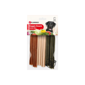 Flamingo Veggie stick priboljšek za čiščenje zob 12cm/6kosi - Za čiščenje zob - Flamingo - Brez mesa - Kosti, sklepi in zobje