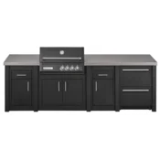 Grandpro Letna kuhinja ALUMINIJ 295 Grafit [SGCX3NFDD1]