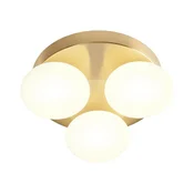 Redo 01-4307 - LED plafonsko svetlo za kupatilo OVUM 3xLED/5W/230V IP44 mesing