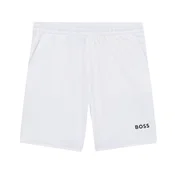 BOSS Športne kratke hlače Toc Spin 50551953 Bela Regular Fit