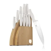 Berlingerhaus Komplet nožev s stojalom BAMBOO, 10 kosov, kolekcija Sahara