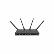 MIKROTIK MIKROTIK RB4011iGS+5HacQ2HnD-IN 3dBi 10-port Ethernet Dual Band PoE brezžični usmerjevalnik-router, (697932)
