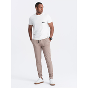 Ombre Clothing Spodnji del trenirke Rjava