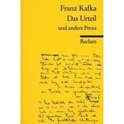Das Urteil und andere Prosa