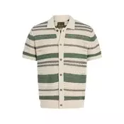 Jack & Jones Premium Pletena jopa JPRBLUHAMILTON  bež / siva / zelena