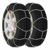 Greatstore Snežne verige za pnevmatike 2 kosa 16 mm SUV 4x4 vel. 400