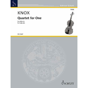 KNOX:QUARTET FOR ONE FOR VIOLA SOLO