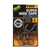 Trnki FOX EDGES™ SUPER WIDE GAPE (OUT-TURNED EYE) Št.2-6