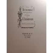 CHAMINADE:AUTOMNE OP.35 PIANO