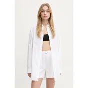 Bombažna srajca Moschino Jeans