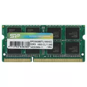 SILICON SP008GBSTU160N02 POWER 8GB, DDR3, SODIMM, 1600Hz